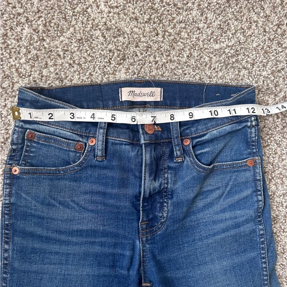 Madewell 9 Inch High Rise Skinny Jeans Denim Stretch Casual 24